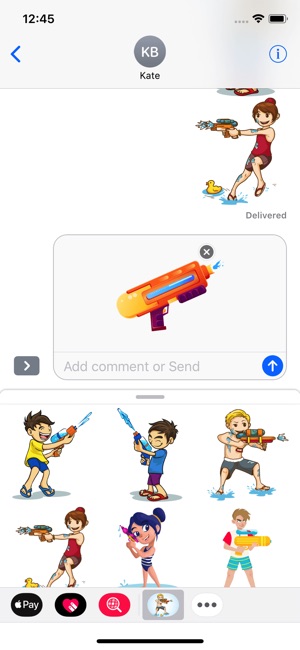 Songkran Water Gun Stickers(圖3)-速報App