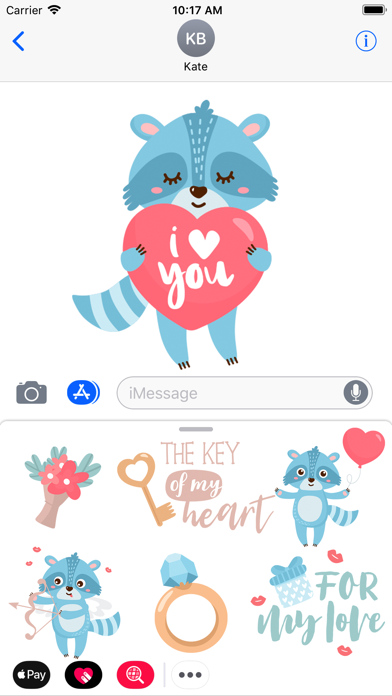 How to cancel & delete Best Raccoon - Valentine Love from iphone & ipad 2