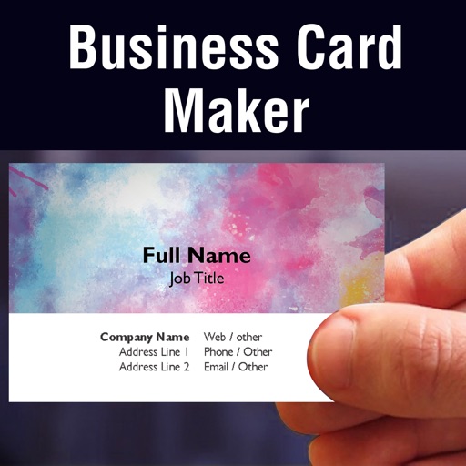 Business Card Maker & Printing Icon