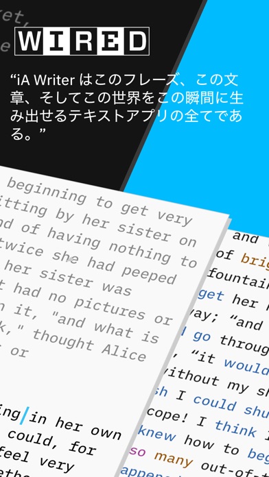 iA Writer screenshot1