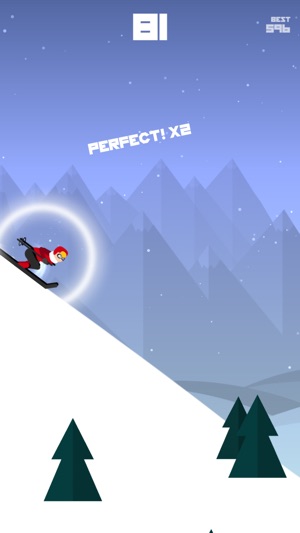 Backflip mountain music game