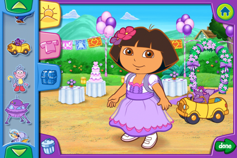 Dora's Dress-Up Adventures! screenshot 3