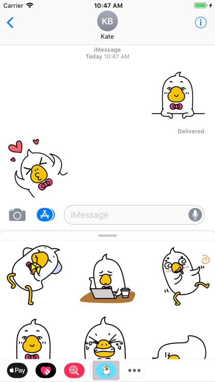 Chicky Boy Animated Stickers