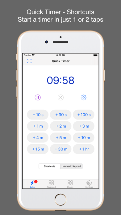 1Timer - Voice Timer screenshot 2