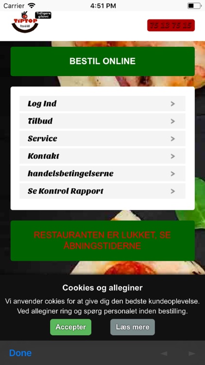 TipTop Pizza Esbjerg