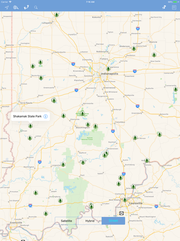 National Parks In Indiana Map - Map