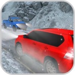 Snow Car DrivingRace HillRoad