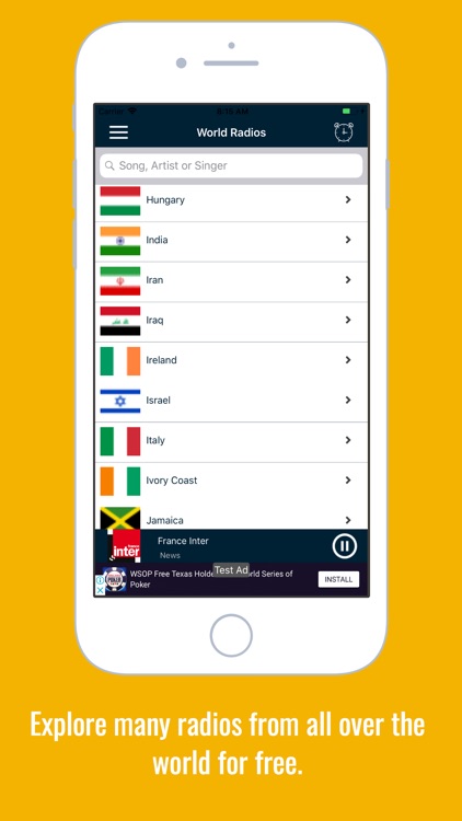 Radio World: Radio FM AM World screenshot-6