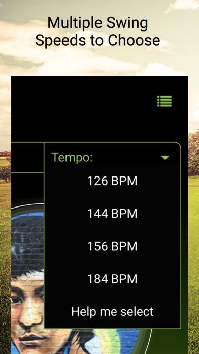 Golf Swing Music Tempo CoachCaptura de pantalla de6