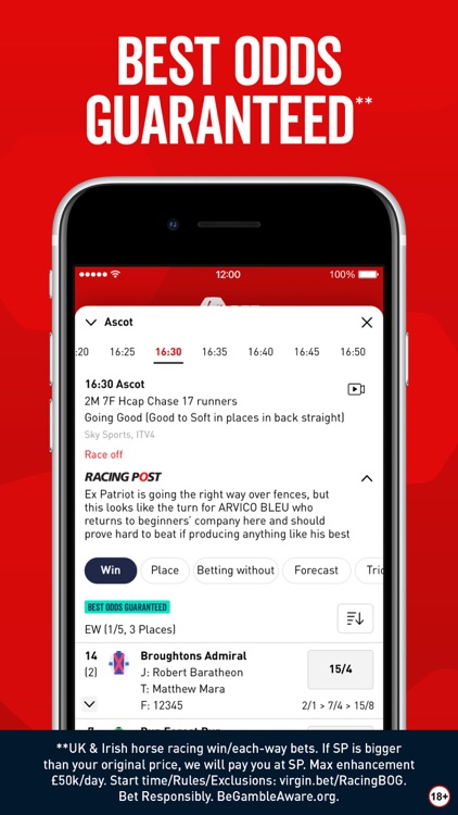 Virgin Bet: Sports Betting App screenshot-4
