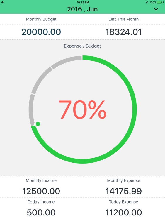 Daily Expense Tracker for iPad screenshot-4