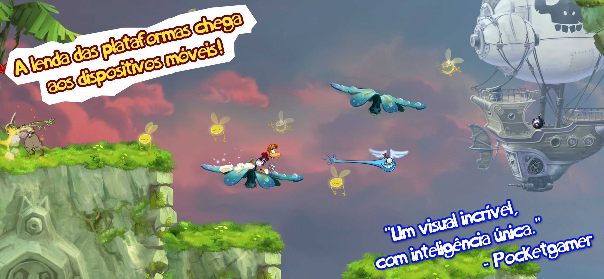Screenshot do app Rayman Jungle Run