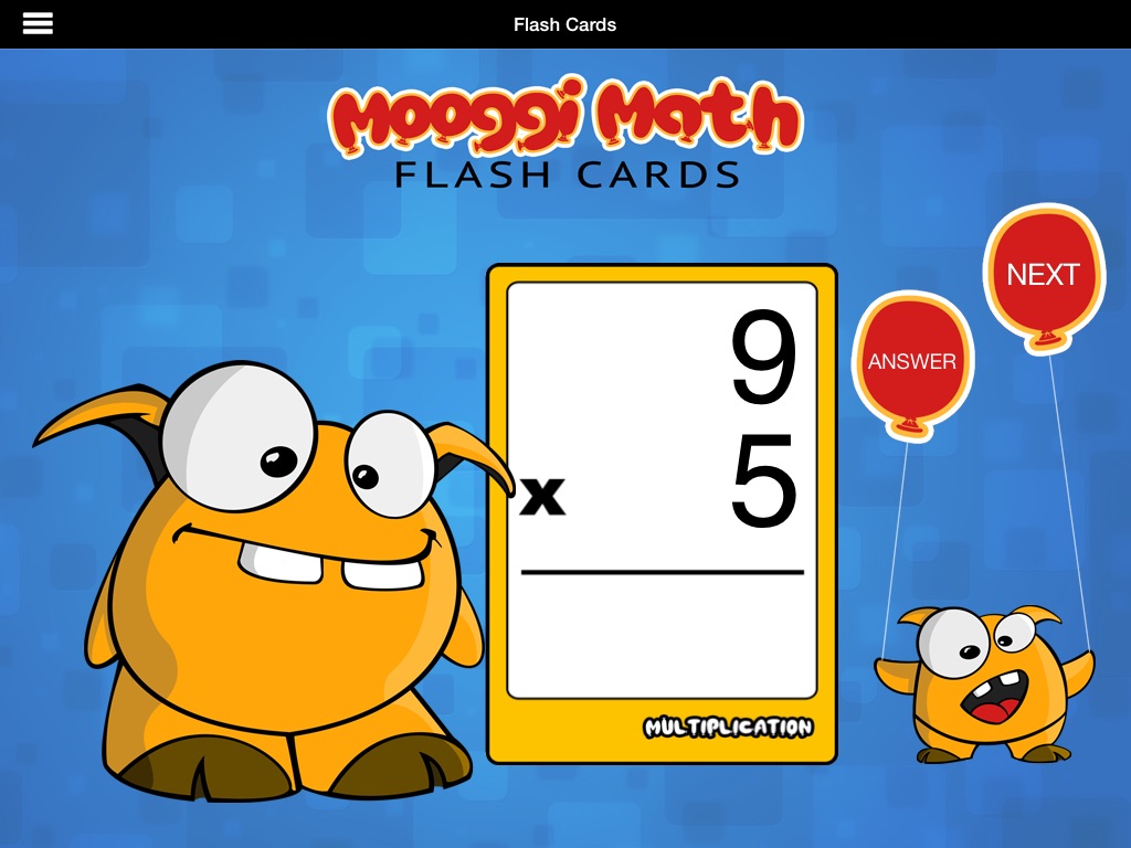 Mooggi Math Flash Cards HD screenshot 3