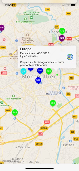 Parkings Montpellier(圖2)-速報App