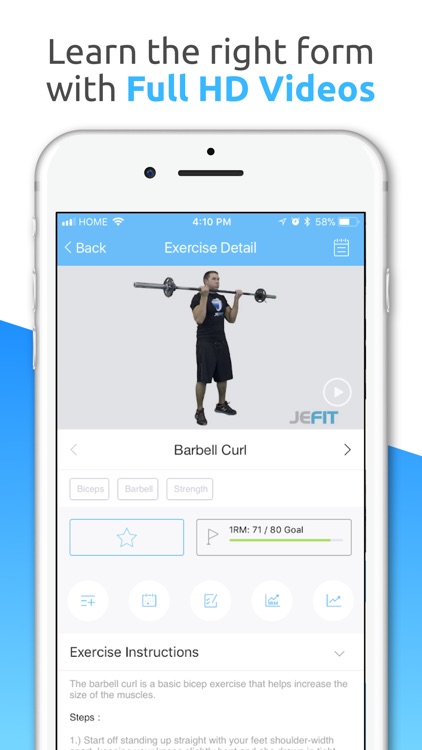 JEFIT Workout Planner Gym Log screenshot-8