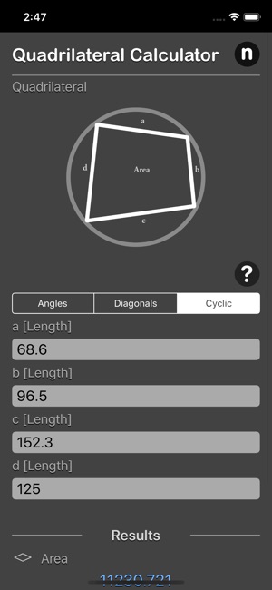 Quadrilateral Calculator(圖5)-速報App