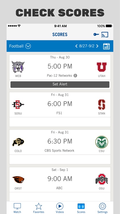 Pac-12 Now screenshot-3