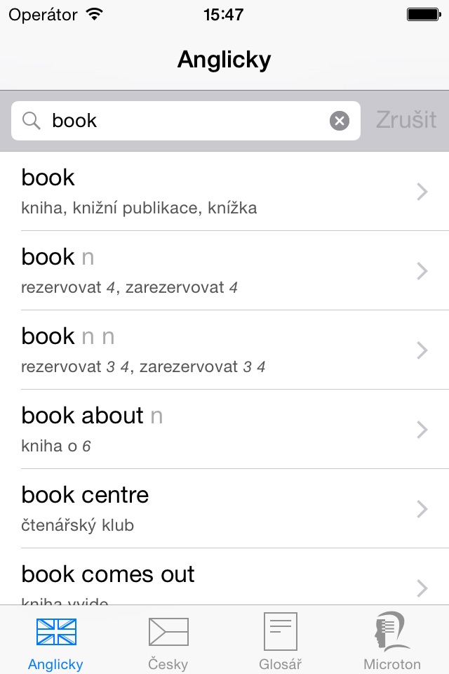 iSlovnik screenshot 2