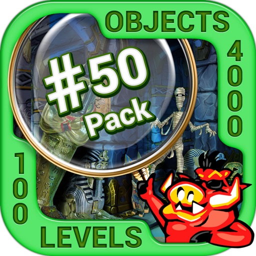 Pack 50 -10 in 1 Hidden Object iOS App
