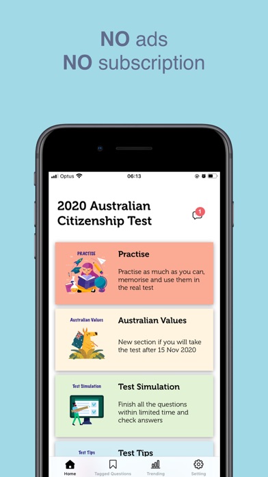 How to cancel & delete Citizenship Test (2019) from iphone & ipad 1