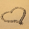 sand hearts