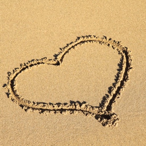 sand hearts icon