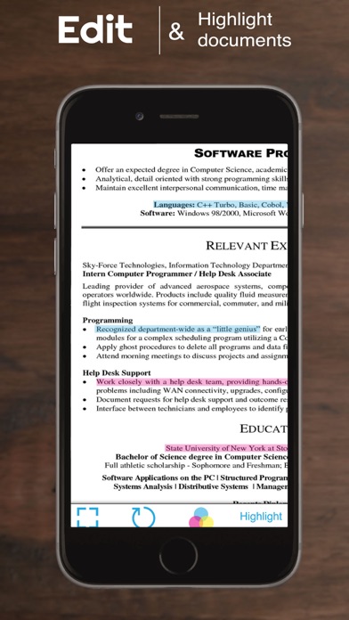 Scan - PDF,Photo,QR & Barcode screenshot 2