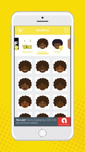 AfroMoji: Black Emoji Stickers(圖4)-速報App