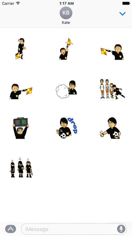 Soccer Referee Stickers