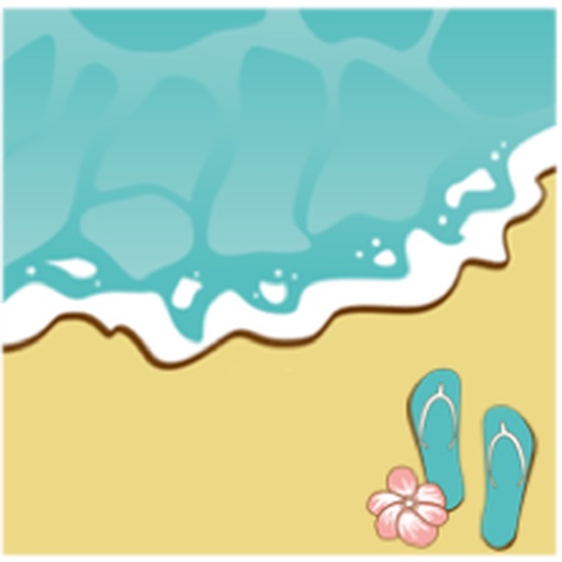 Summer On The Beach Sticker