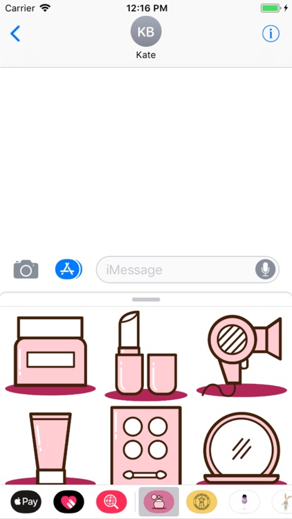 Cosmetics Stickers screenshot-3