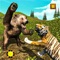 Endure the thrill of being a real bear as he commands his large forest and hunt for prey