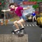 Street Skateboard Girl