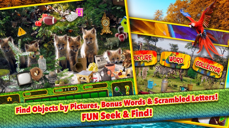 Hidden Object Animal Spy Quest screenshot-4