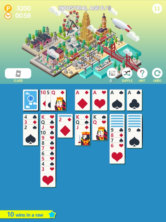 Age of Solitaire : Build City на iPad