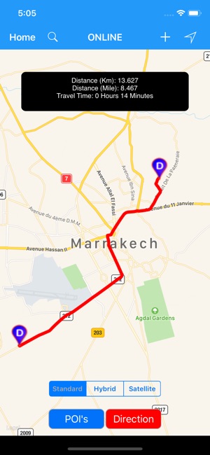 Marrakesh (Morocco) – City Map(圖3)-速報App