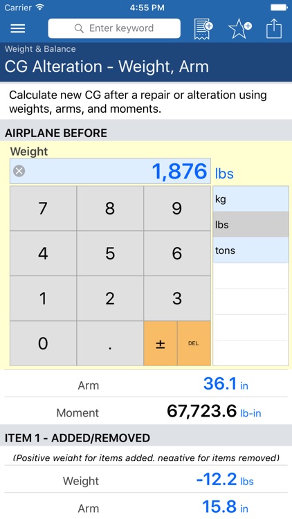 Pilot Calcs