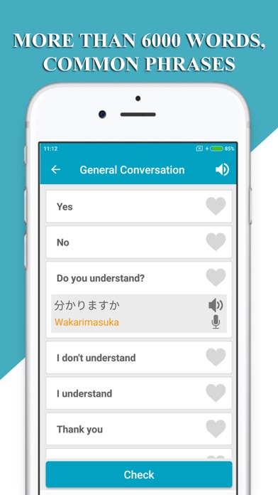 Learn Japanese - Phrase & Word screenshot 3