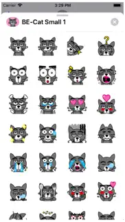 be-cat small 1 stickers iphone screenshot 1