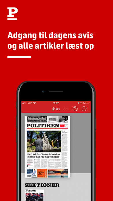 How to cancel & delete Politiken e-avisen from iphone & ipad 1