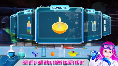 High School Girls Science Game screenshot 3