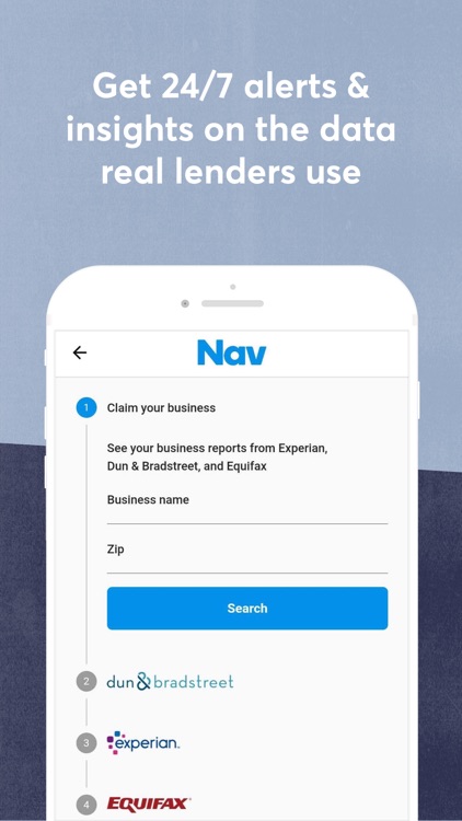 Nav: Business Credit & Finance screenshot-4