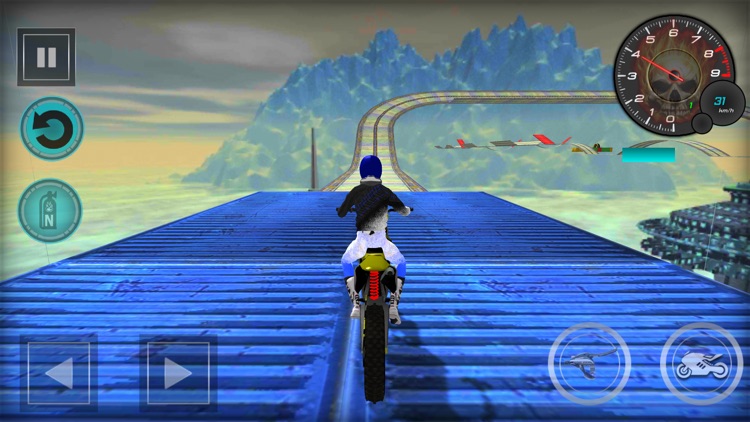 Mega Ramp Bike Stunts Sim screenshot-3