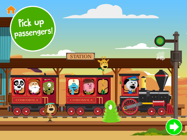 ‎Comomola Far West Train Screenshot