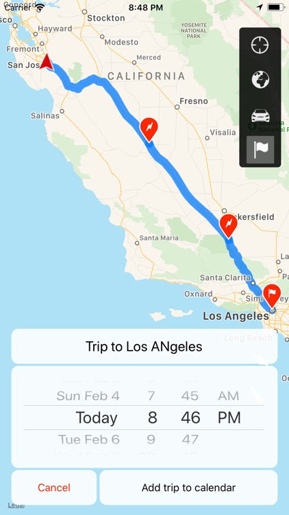 Trip for Tesla