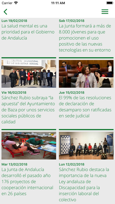 Servicios Sociales Andalucía screenshot 3