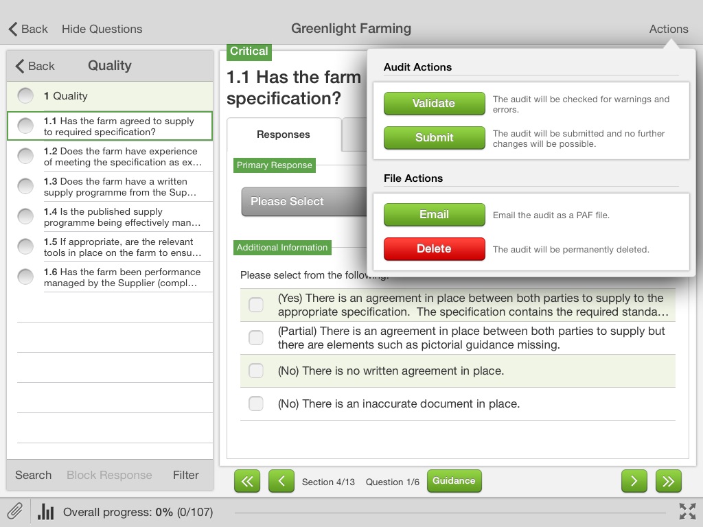 Greenlight Assessments screenshot 3