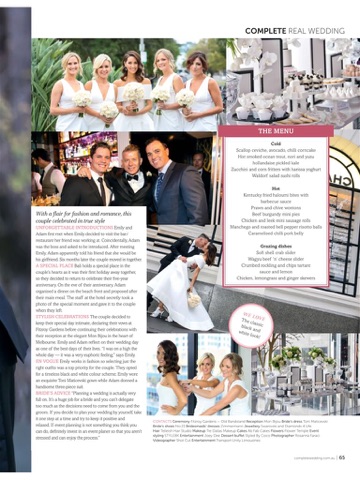 Complete Wedding Melbourne Magazine - Your Complete Guide to Planning your Wedding Lifestyle