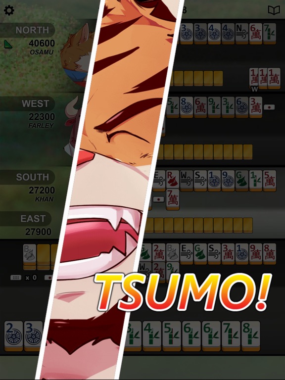 Игра Kemono Mahjong