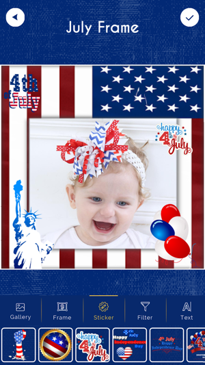 4th of July Photo Frames HD(圖1)-速報App